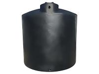 Norwesco Vertical Water Storage Tank (Black) - 2000 Gallon