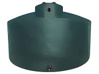 Norwesco Vertical Water Storage Tank (CA Green) - 2500 Gallon