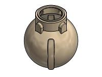 Norwesco Low Profile Sphere Water Cistern - 225 Gallon