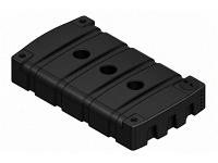 Norwesco Low Profile Holding Tank (Black) - 300 Gallon 
