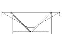 Norwesco Cone Bottom Tank Stand (For 2500, 3000 Gallon) - 30 Degree Slope