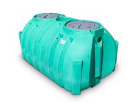 Norwesco Low Profile Double Compartment Septic Tank  - 750 Gallon