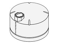 Norwesco Cone Bottom Tank - 1600 Gallon