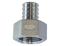 1" Stainless Steel PEX Female Adapter