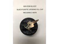 Black Plastic Fill Cap Locking (NAPA)