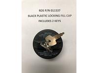 Black Plastic Fill Cap Locking (NAPA)