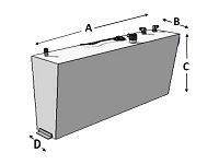RDS Custom Below Deck Saddle Bottom Fuel Tank (Remote Fill) 