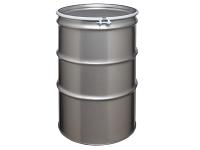 Skolnik Open Head 110 Gallon Stainless Steel Drum