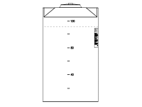 Snyder Vertical Chemical Storage Tank - 130 Gallon