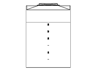 Snyder Vertical Chemical Tank (ASTM Certified) - HDLPE - 200 Gallons