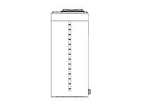 Snyder Vertical Water Storage Tank (Natural White) - 175 Gallon