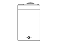 Snyder Vertical Chemical Storage Tank - 130 Gallon