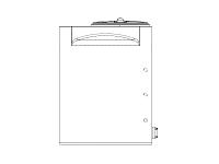 Snyder Vertical Water Storage Tank (Natural White) - 100 Gallon