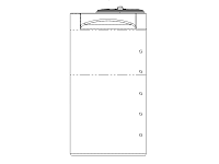 Snyder Vertical Chemical Storage Tank - 150 Gallon