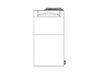 Snyder Vertical Water Storage Tank (Natural White) - 150 Gallon