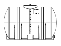 Snyder Horizontal Leg Tank (Heavy Duty) - 535 Gallon