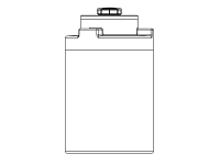Snyder Vertical Chemical Tank (ASTM Certified) - HDLPE - 200 Gallons
