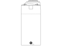 Snyder Vertical Chemical Storage Tank - 300 Gallon