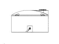 Snyder Vertical Water Storage Tank (Natural White) - 1100 Gallon