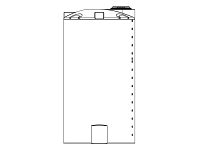 Snyder Vertical Chemical Tank (ASTM Certified) - HDLPE - 1550 Gallons