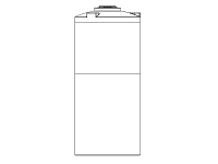 Snyder Vertical Chemical Tank (ASTM Certified) - HDLPE - 1500 Gallons