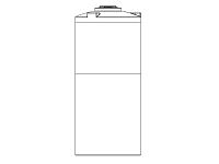 Snyder Vertical Chemical Tank (ASTM Certified) - HDLPE - 1500 Gallons