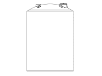 Snyder Vertical Chemical Storage Tank - 20000 Gallon