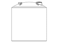 Snyder Vertical Chemical Storage Tank - 15000 Gallon