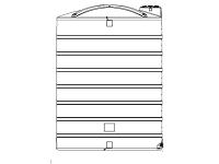 Snyder Vertical Water Storage Tank (Natural White) - 12000 Gallon