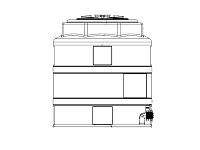 Snyder Vertical Water Storage Tank (Natural White) - 200 Gallon