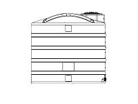 Snyder Vertical Water Storage Tank (Natural White) - 2500 Gallon