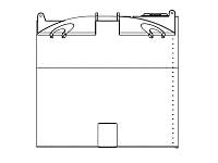 Snyder Vertical Chemical Tank (ASTM Certified) - HDLPE - 2000 Gallons