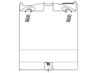 Snyder Vertical Chemical Storage Tank - 2500 Gallon