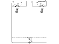 Snyder Vertical Chemical Storage Tank - 2500 Gallon