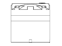 Snyder Vertical Chemical Tank (ASTM Certified) - HDLPE - 2500 Gallons