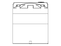 Snyder Vertical Chemical Storage Tank - 3000 Gallon
