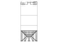 Snyder Cone Bottom Tank (1.9 HDLPE) - 4100 Gallon