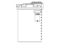 Snyder Vertical Chemical Tank (ASTM Certified) - HDLPE - 120 Gallons