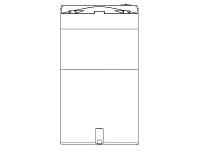 Snyder Vertical Chemical Tank (ASTM Certified) - HDLPE - 9500 Gallons