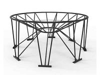 Snyder Cone Bottom Tank Stand (For 2500, 3000 Gallon) - 30 Degree