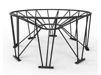 Snyder Cone Bottom Tank Stand (For 2000, 2500, 3000 Gallon) - 30 Degree