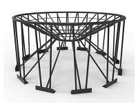 Snyder Cone Bottom Tank Stand (For 3900, 4400, 5500, 6500) - 30 Degree