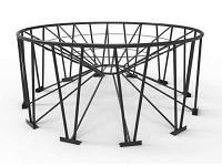 Snyder Cone Bottom Tank Stand (For 6000, 7400, 11500, 13000) - 30 Degree