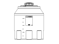 Snyder Vertical Chemical Tank (ASTM Certified) - HDLPE - 110 Gallons