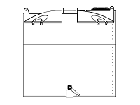 Snyder Vertical Chemical Storage Tank - 2000 Gallon