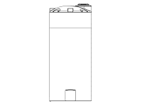 Snyder Vertical Chemical Tank (ASTM Certified) - HDLPE - 1900 Gallons