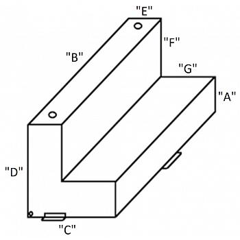 Custom L-Shaped Fuel Tank