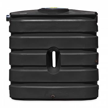 Bushman Slimline Ribbed Rainwater Tank (Black) - 130 Gallon 1