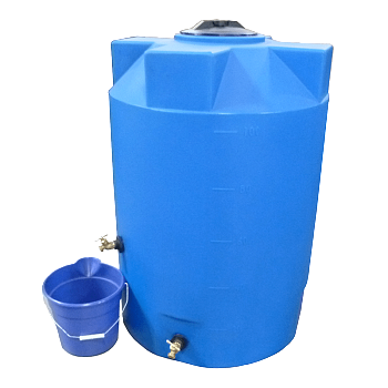 Bushman Emergency Water Storage Tank - 100 Gallon 1