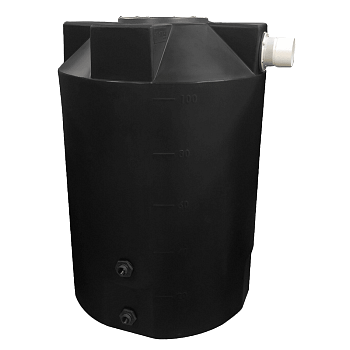 Bushman Rain Harvesting Storage Tank - 100 Gallon (Black) 1